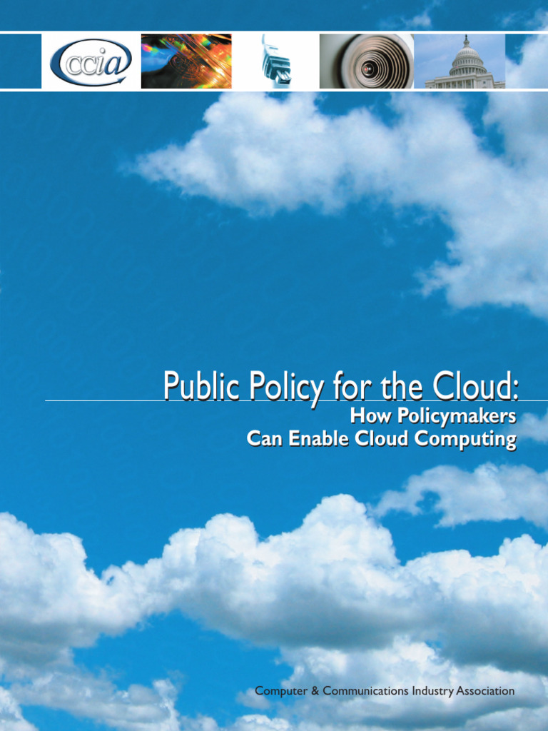CCIA - Public Policy For The Cloud | PDF | Cloud Computing | Software ...