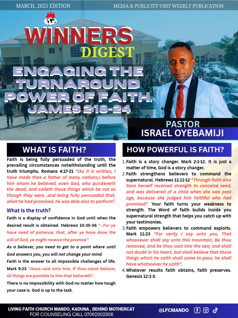 Engaging Faith for Breakthroughs | PDF | Religious Belief And Doctrine ...