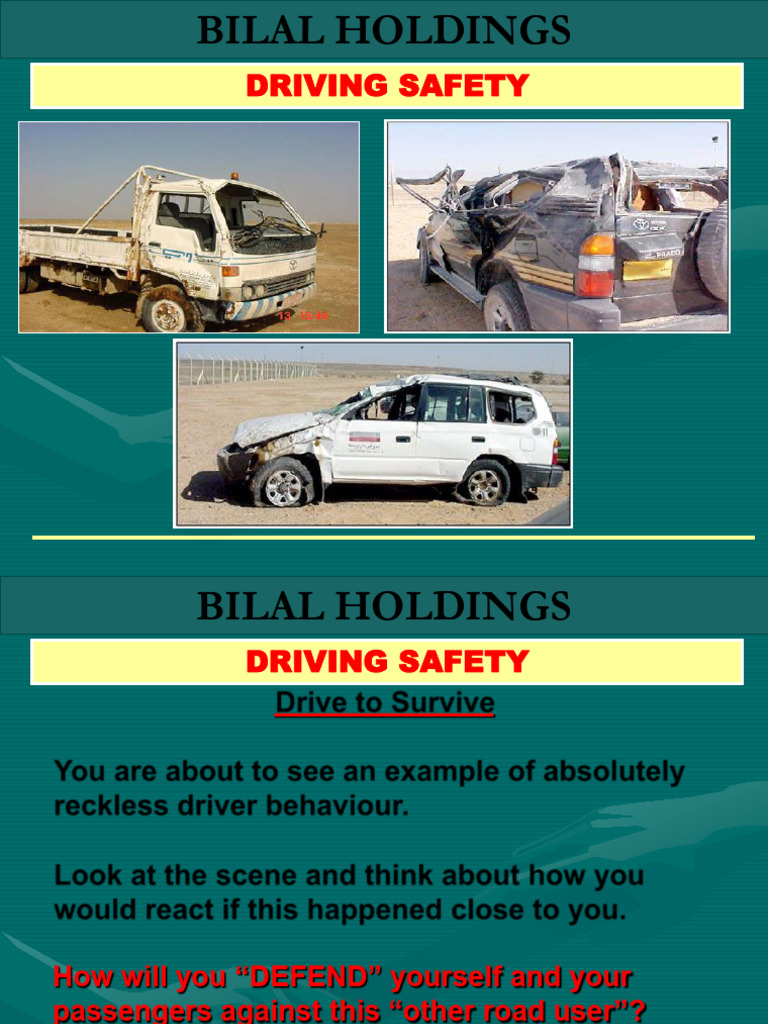 Defensive Driving for Road Safety | PDF | Traffic Collision | Road