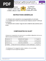 National Math 2024 Avec Correction | PDF