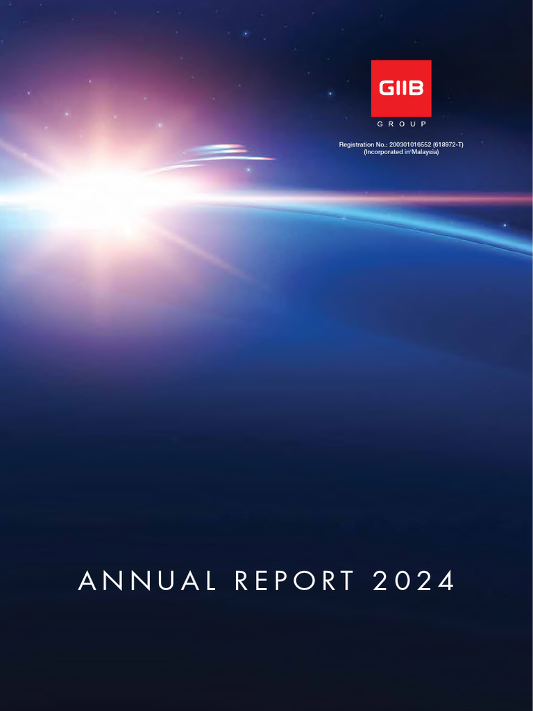 GIIB Holdings Berhad Annual Report 2024 | PDF | Economies | Business