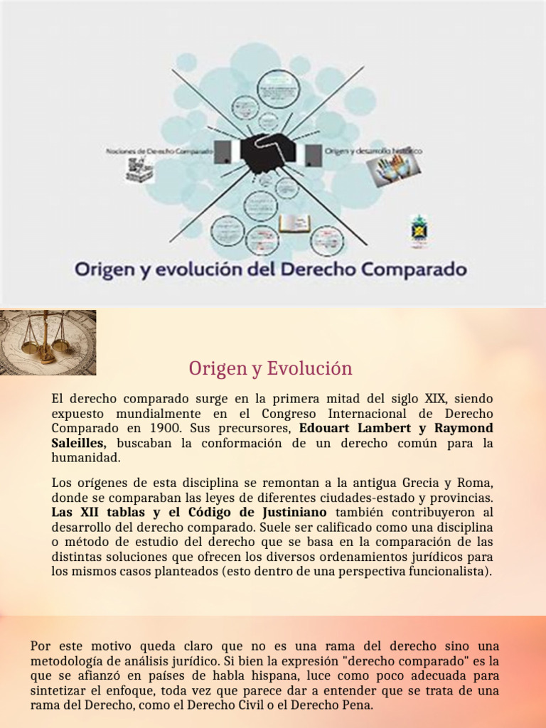 Derecho Comparado Universidad Central Del Este. | PDF | Ley comparativa ...