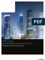 ABB Group Sustainability Performance 2011: Preparing For The Future