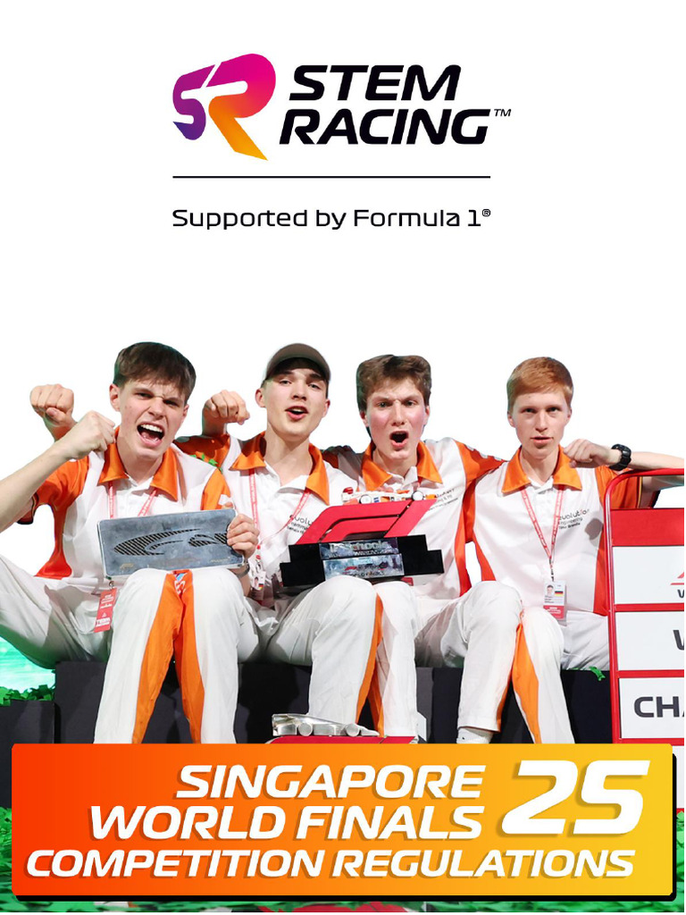 STEM Racing World Finals 2025 Regulations | PDF | Formula One