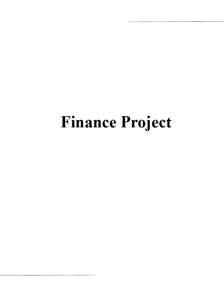 Finance Project Working | PDF | Net Present Value | Money