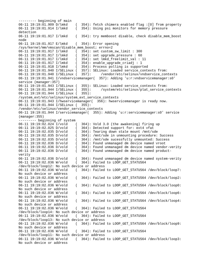 Logcat Prev CSC Log | PDF | Computing | Software