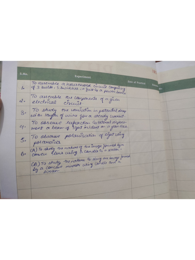 Class 12 Physics Activity File | PDF