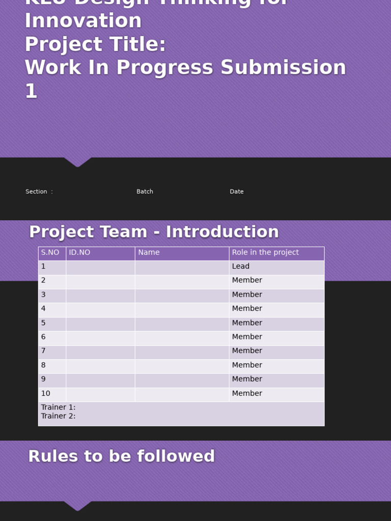 Design Thinking Project Submission Guide | PDF | Customer Experience ...
