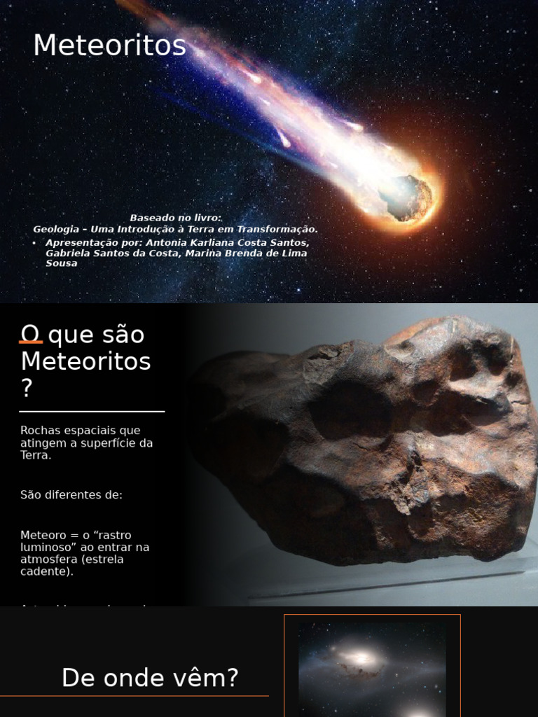 Meteoritos: Origem e Importância | PDF