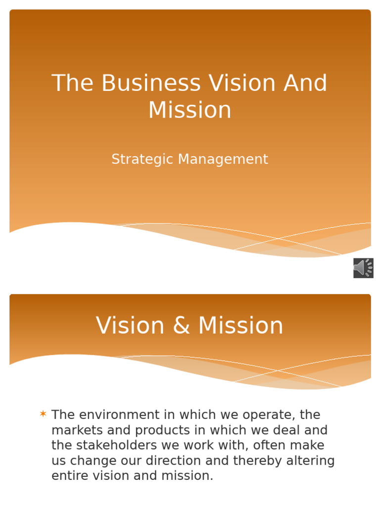 The Business Vision and Mission 7.54.06 PM | PDF | Competitive ...