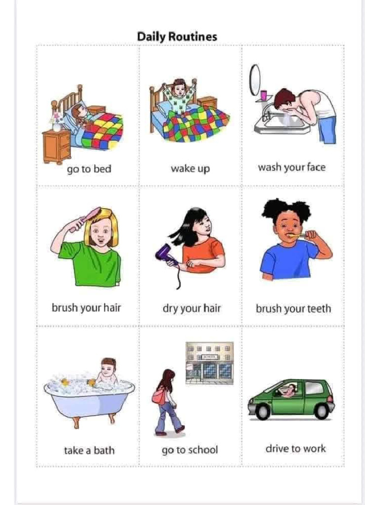 Action in Daily Routines | PDF