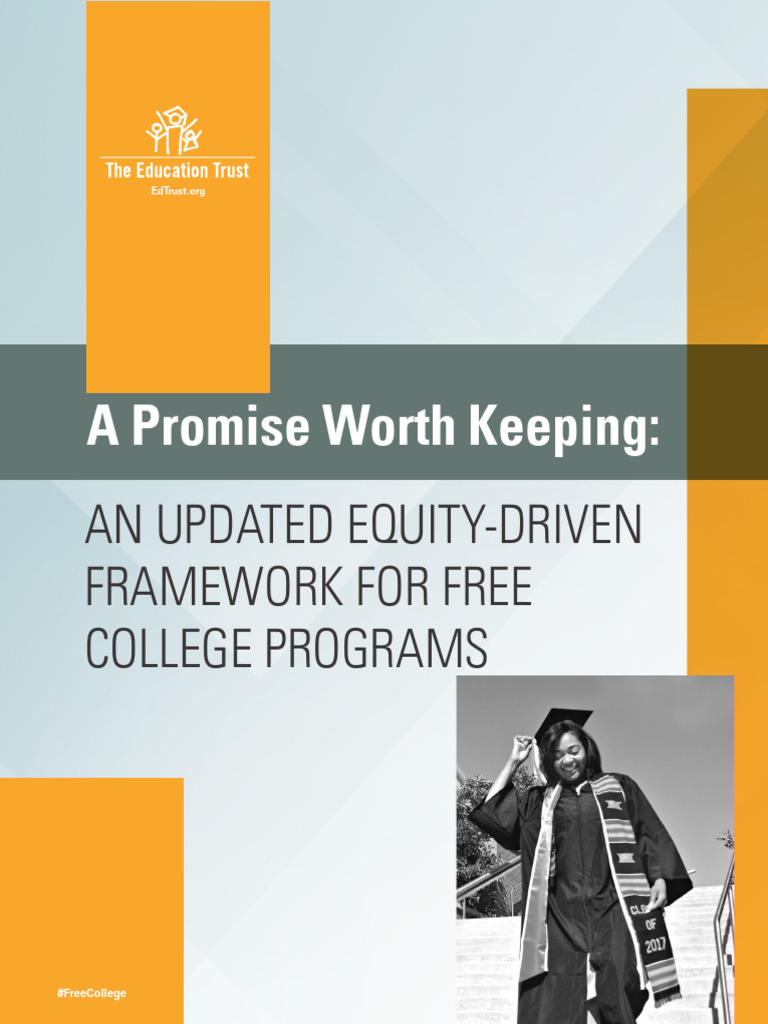 Equity Framework for Free College Programs | PDF | Cost Of Living ...