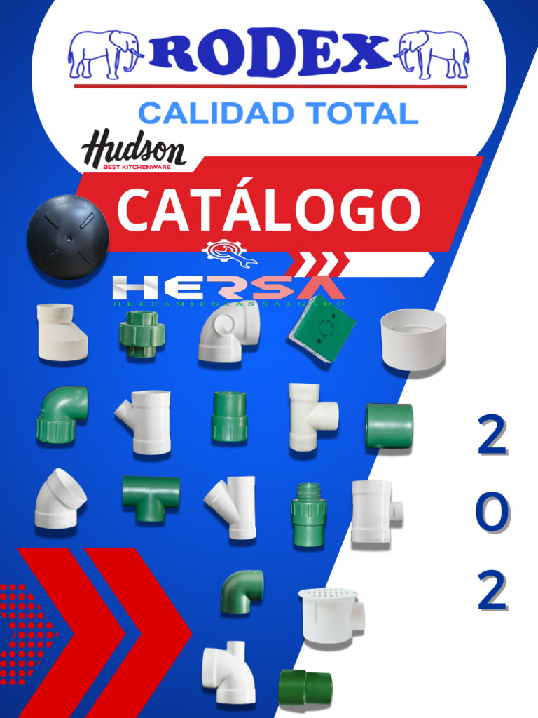 Catálogo de Productos Rodex PVC | PDF | Tecnologías de gas | Ingeniería ...