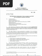 ARAL Program Overview and Implementation | PDF | Learning | Teachers