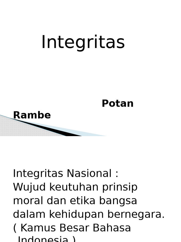 Integritas 25 | PDF