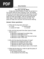 The Dog and His Reflection | PDF