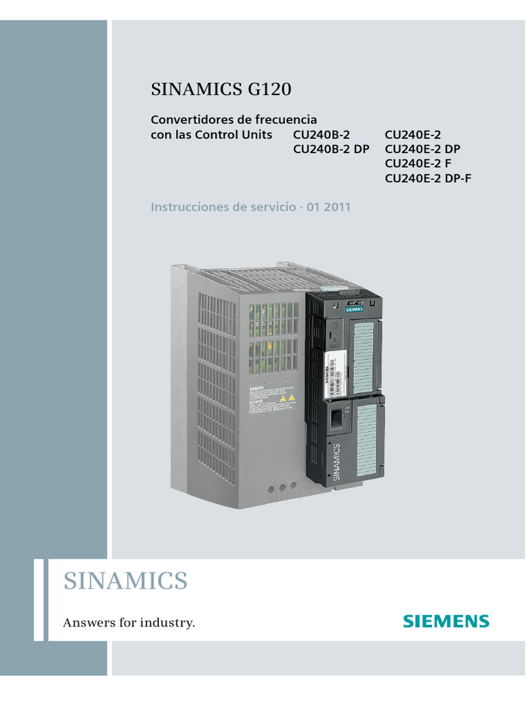 Control Units CU240B-2 y CU240E-2 Es-ES | PDF | Informática