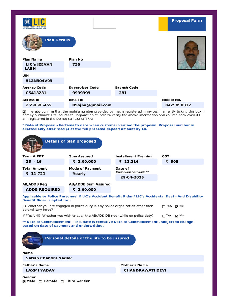 LIC Jeevan Labh Plan 736 Details | PDF | Insurance | Life Insurance