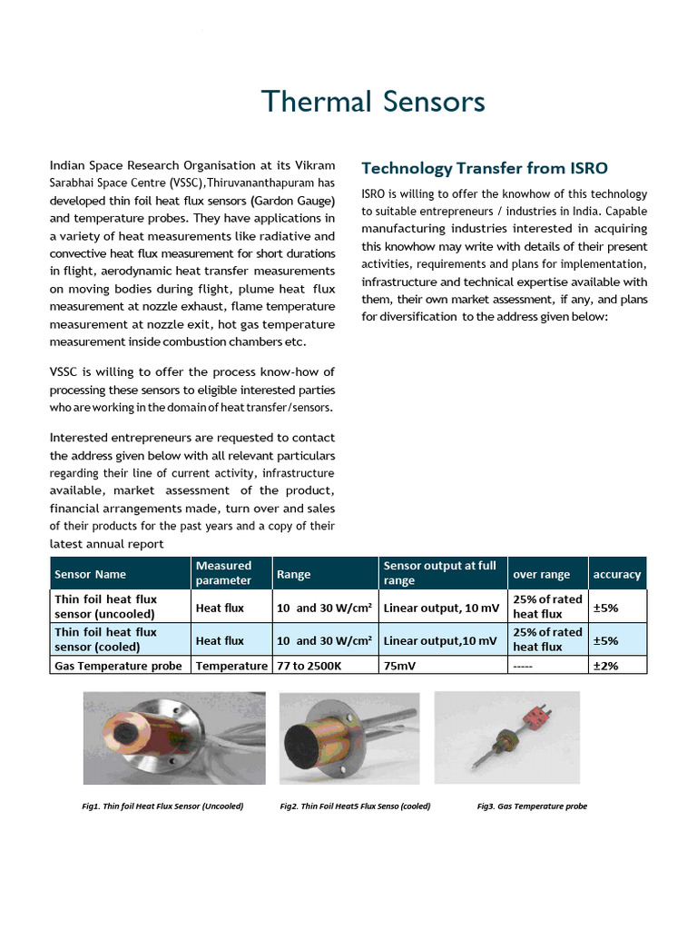 6.23 Thermal Sensors | PDF | Heat | Heat Transfer