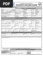 Kenya Police Abstract Form-P3 | PDF | Government | Business