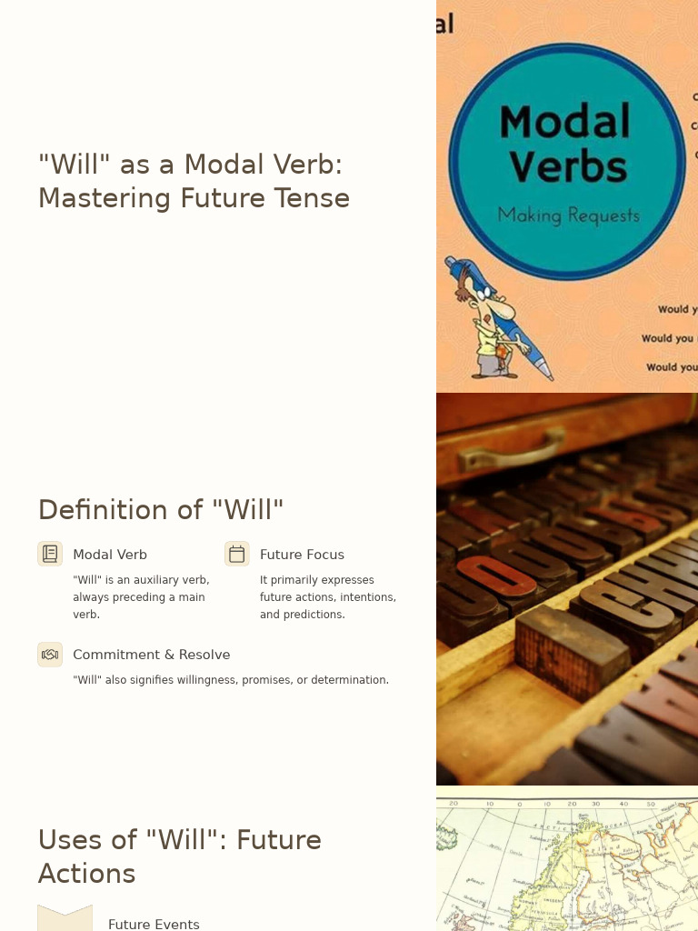 Will As A Modal Verb Mastering Future Tense | PDF