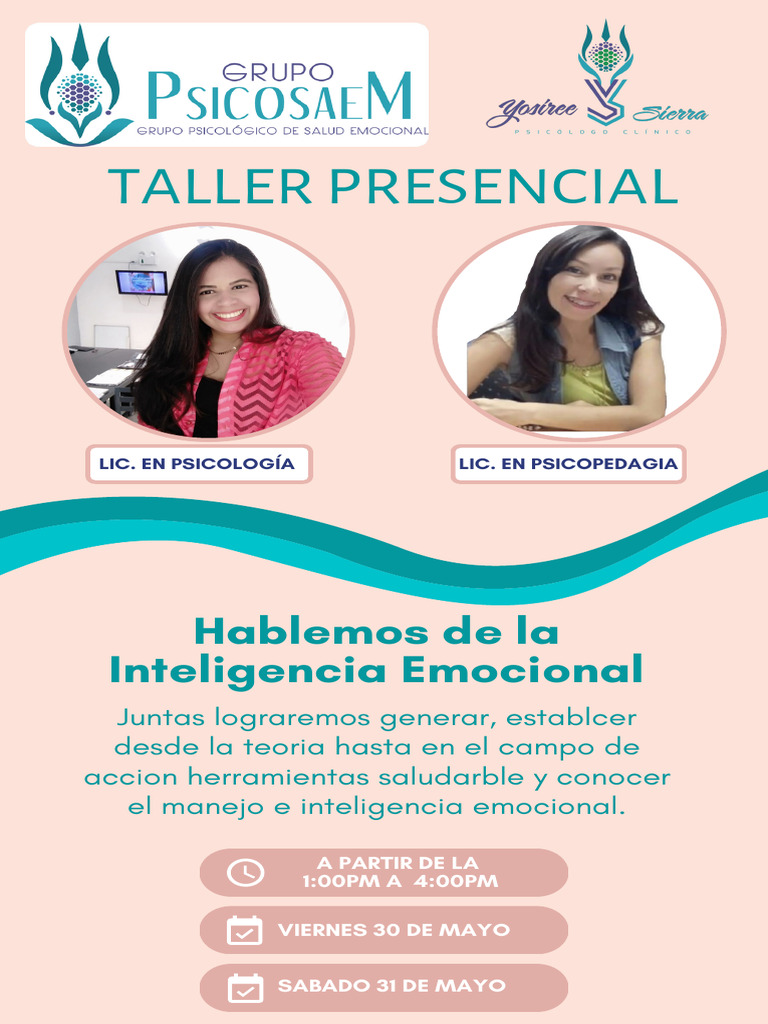 Taller de Inteligencia Emocional | PDF | Las emociones | Sicología