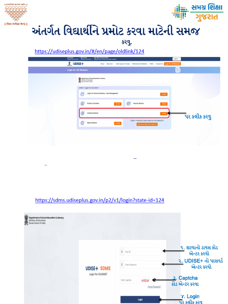 UDISE+ 2025-26 Progression Module Margadarshika | PDF