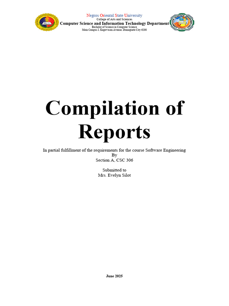 Compilation of Reports 1 | PDF | Model–View–Controller | System