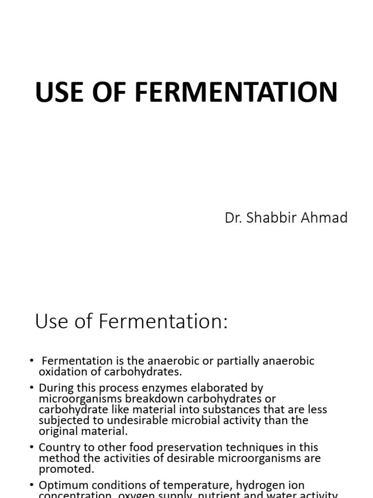 Fermentation | PDF | Fermentation | Lactic Acid