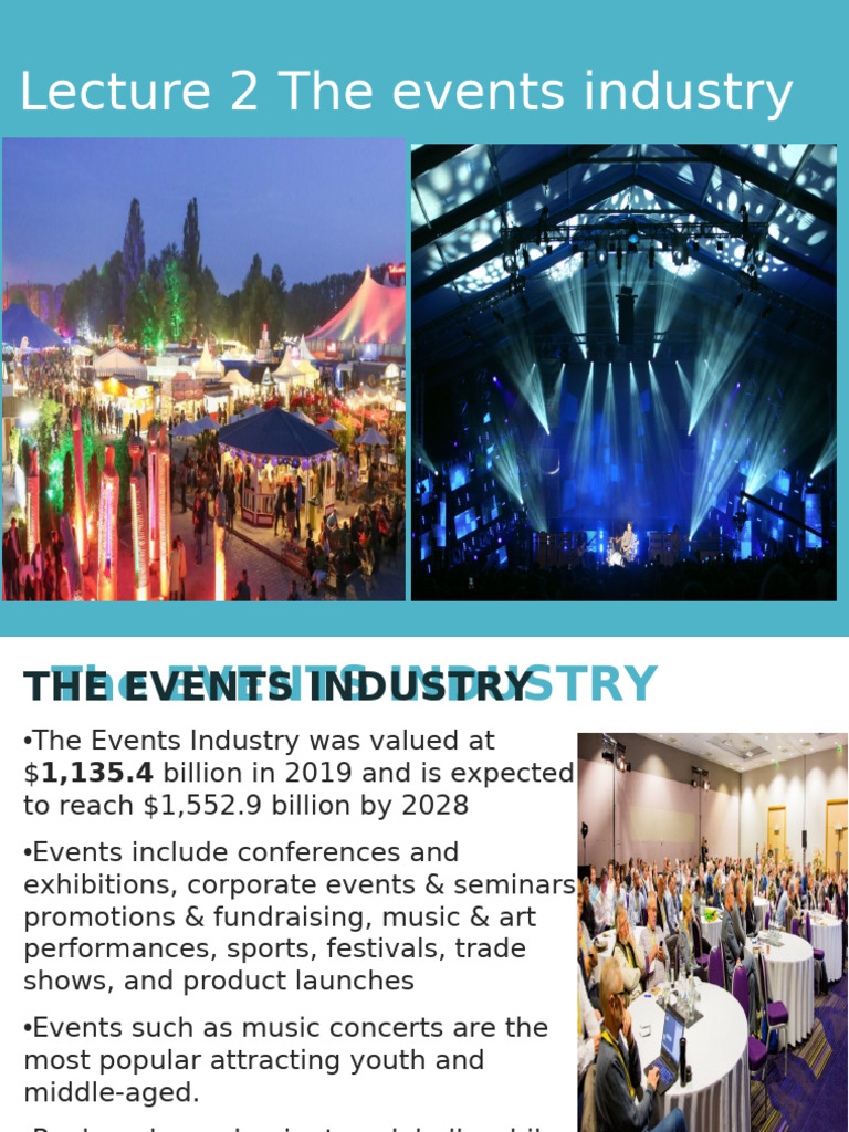 MICE and the Live Events Landscape | PDF | Tourism | Asia Pacific ...