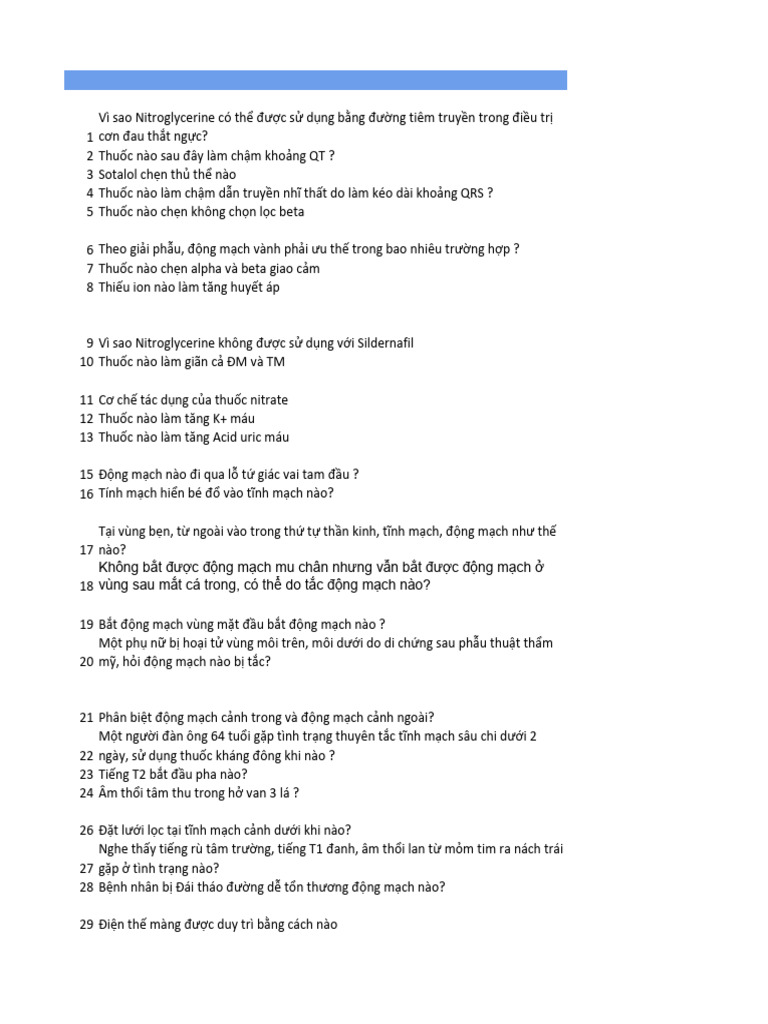 70 - Tim Mạch Y22 | PDF