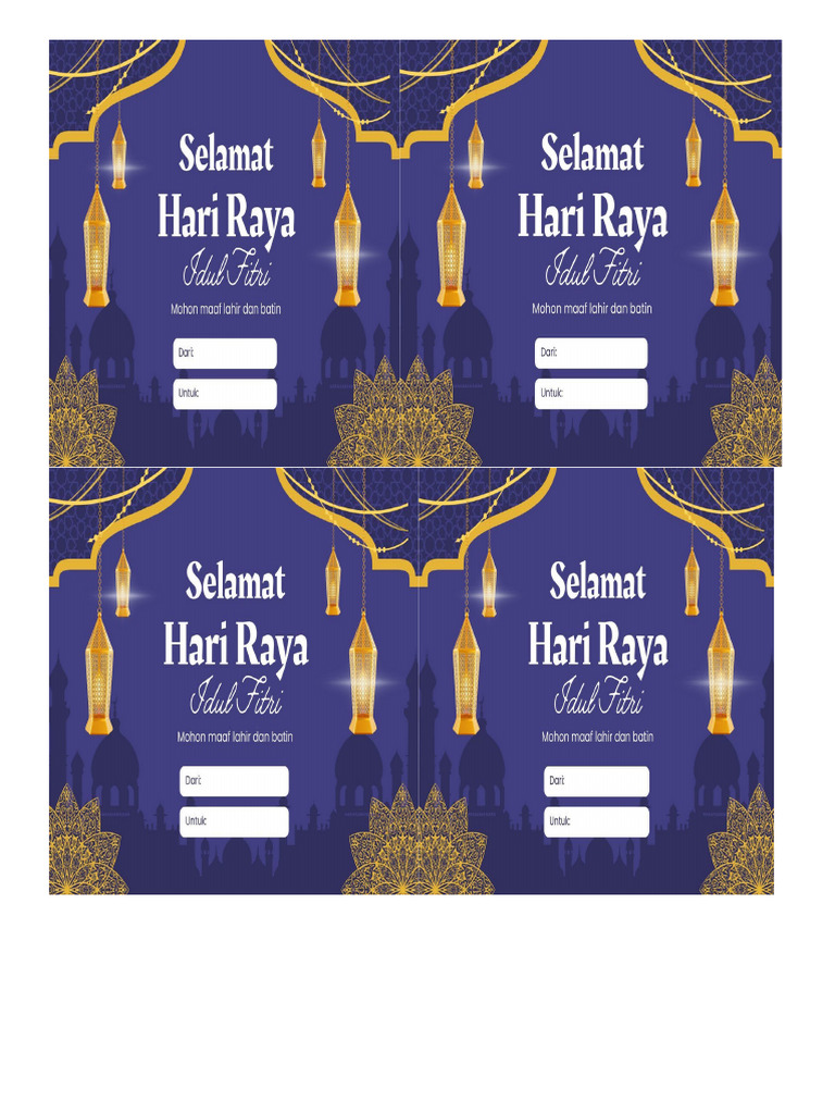 Print Hari Raya | PDF