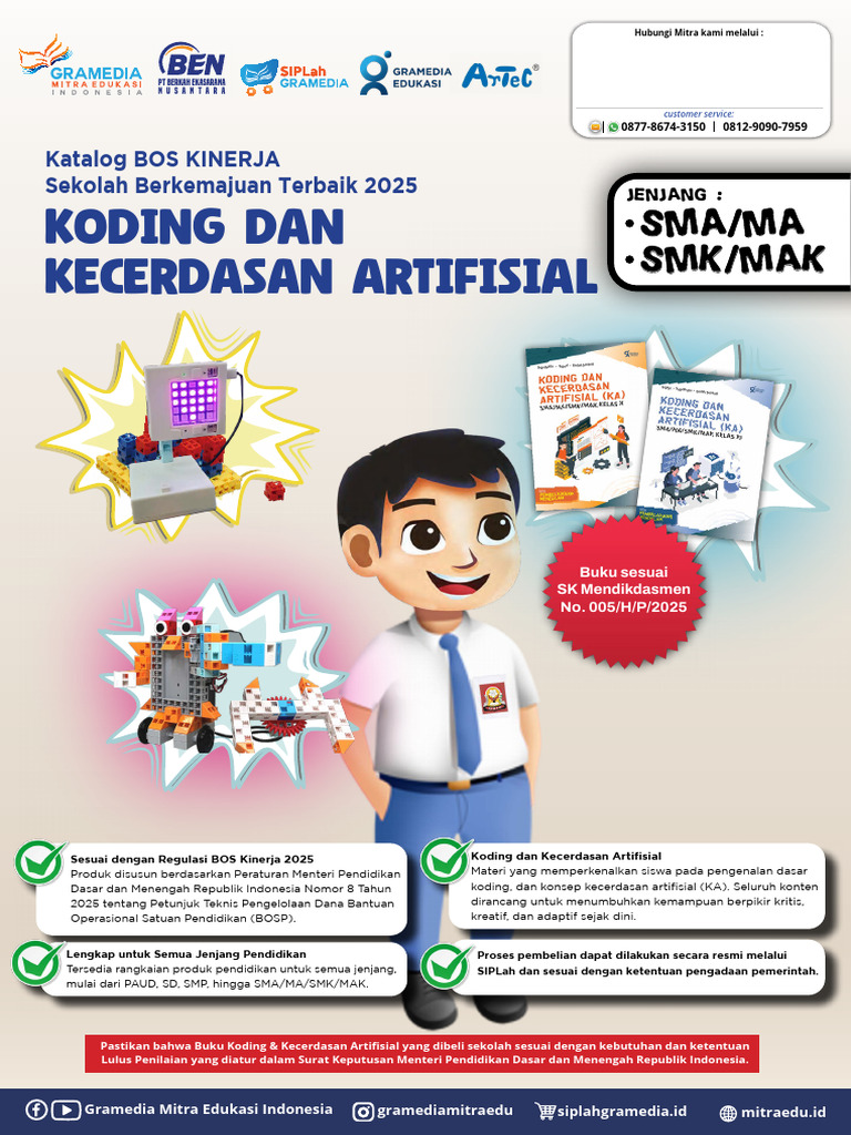 Buku Koding untuk SMA/SMK 2025 | PDF