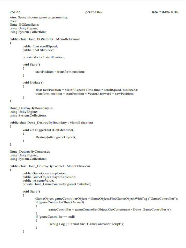 GP Practical | PDF