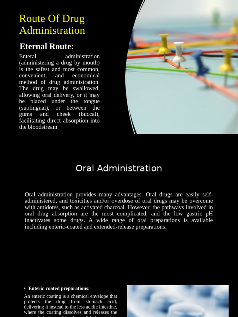 Route of Drug Administration | PDF | Clinical Medicine | Medicine
