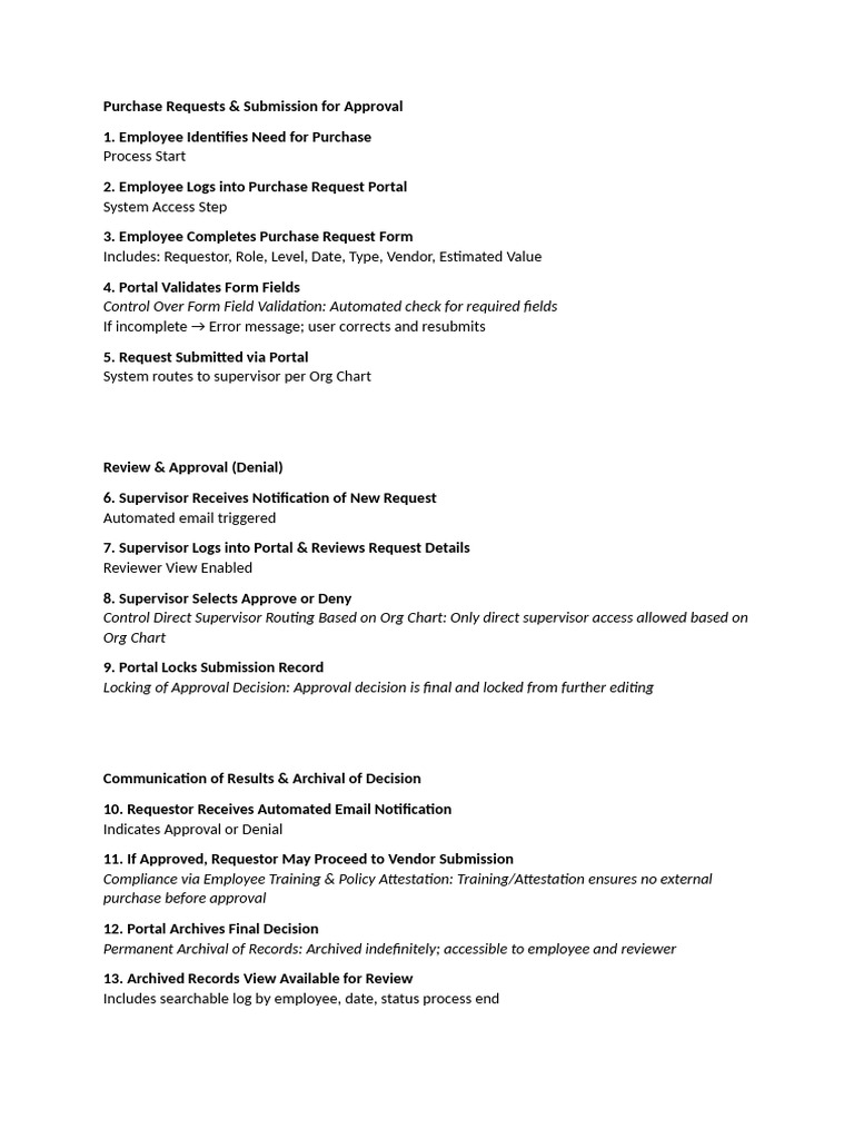 Purchase Request Submission Process Guide | PDF