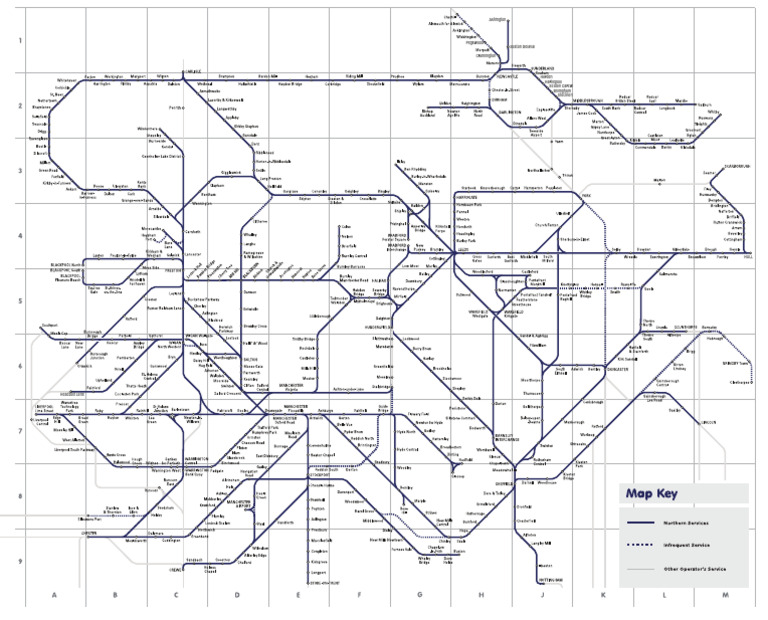 Network Map and Grid | PDF