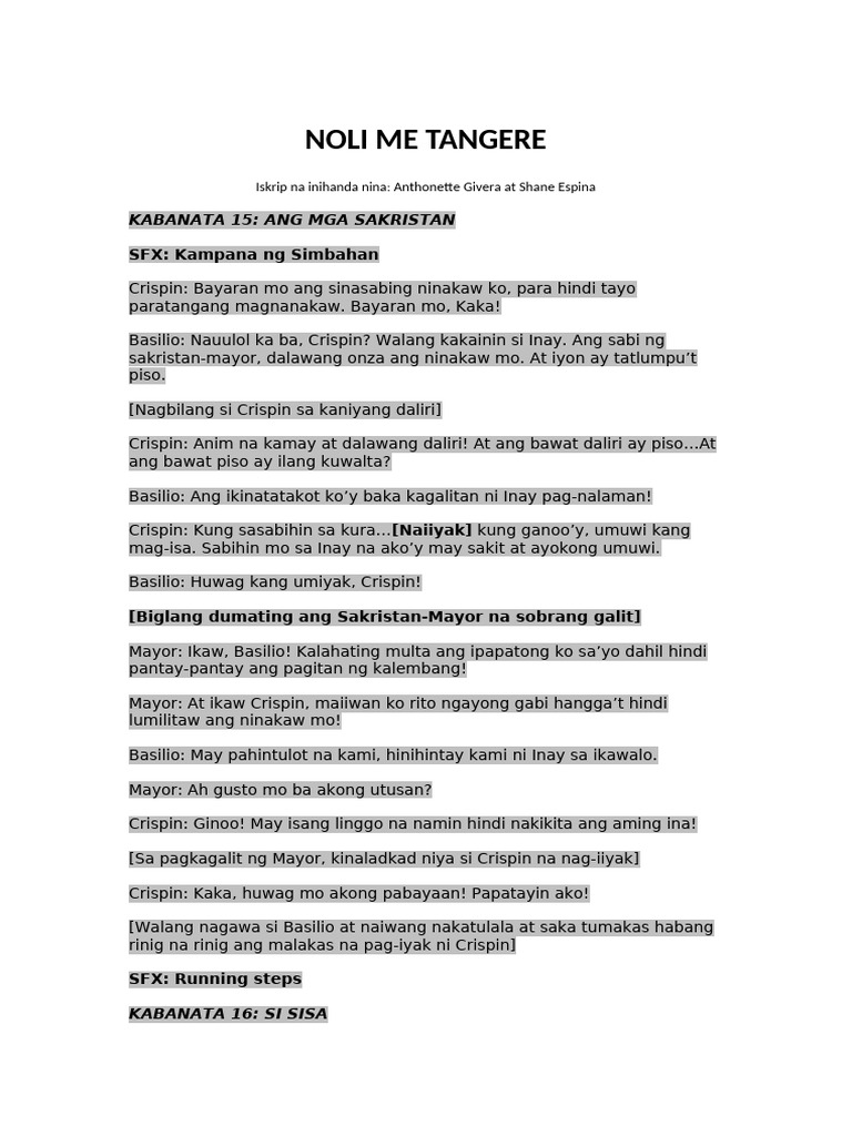 NOLI ScriptArts | PDF