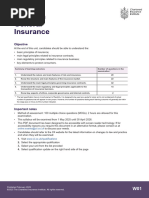 London Market Insurance Mock Exam | PDF | Reinsurance | Insurance