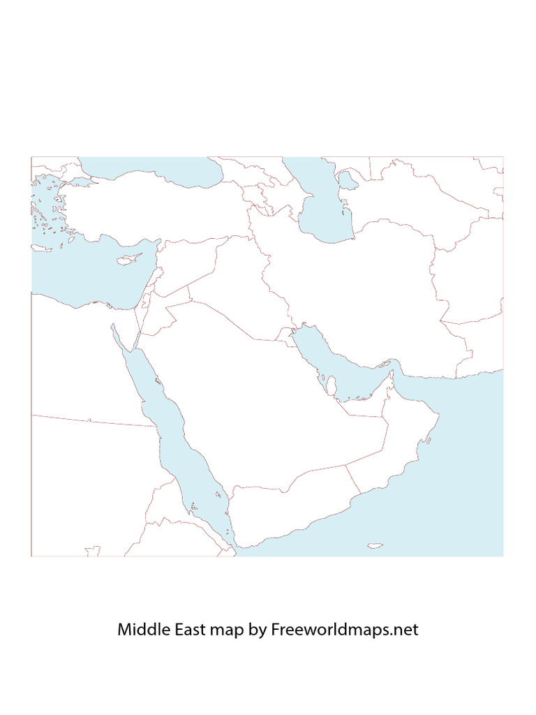 Middleeast Countries | PDF