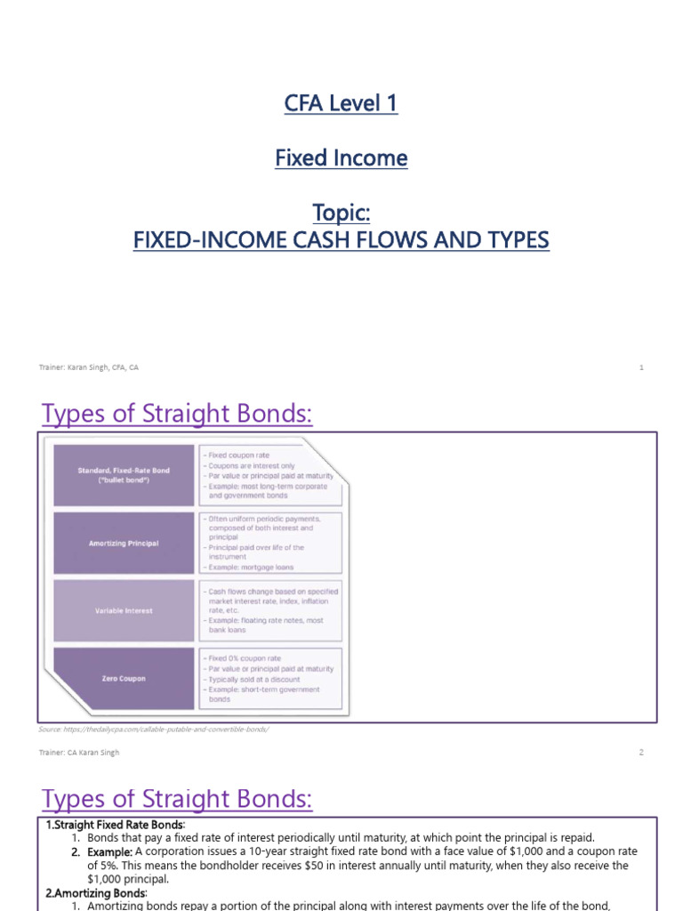 Coupon Bond Cash Flow Structures | PDF | Bonds (Finance) | Debt