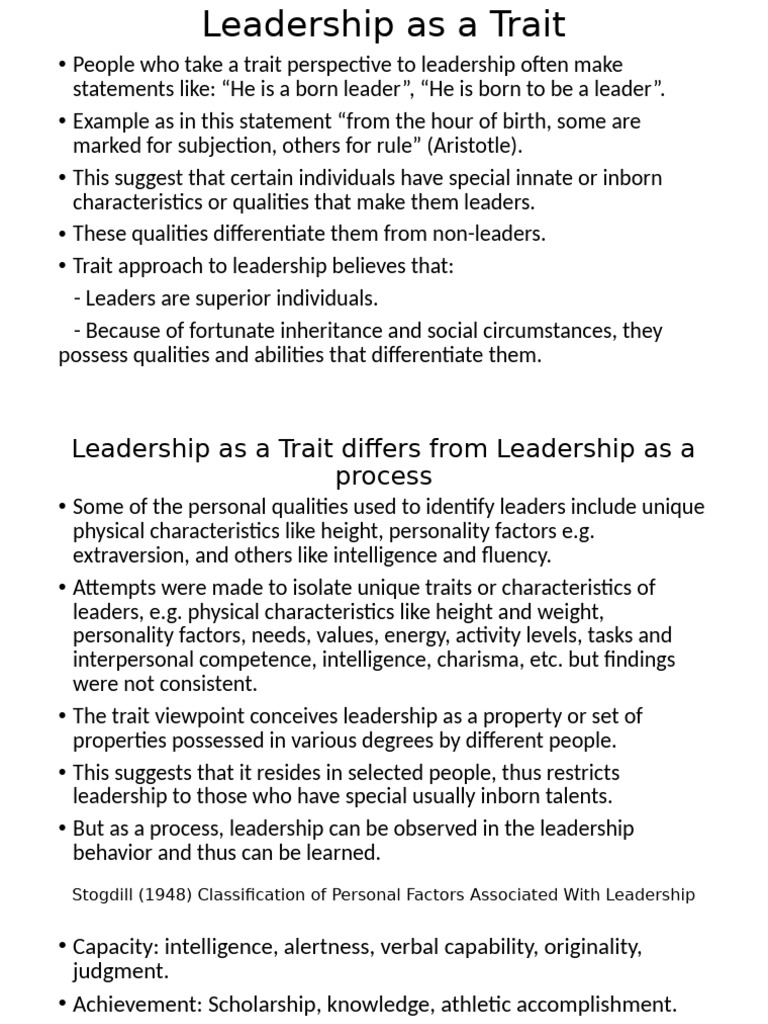 Leadership 1 Second Lecture Slides | PDF | Leadership | Motivational