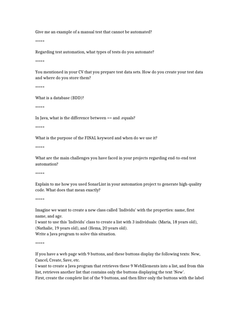 Interview Questions Credit Agricole en | PDF