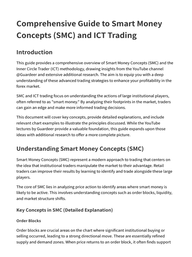 Forex Trading Guide Detailed | PDF | Market Trend | Foreign Exchange Market