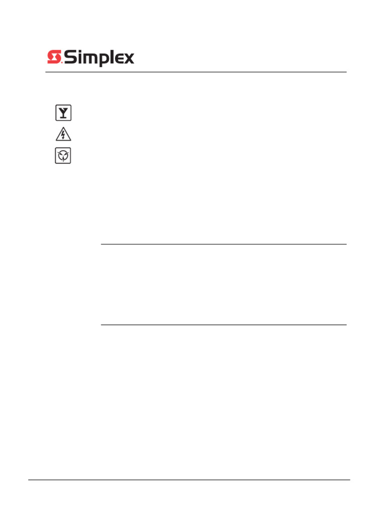 Simplex 4100 6046 Dual RS 232 Interface | PDF | Electrical Wiring ...