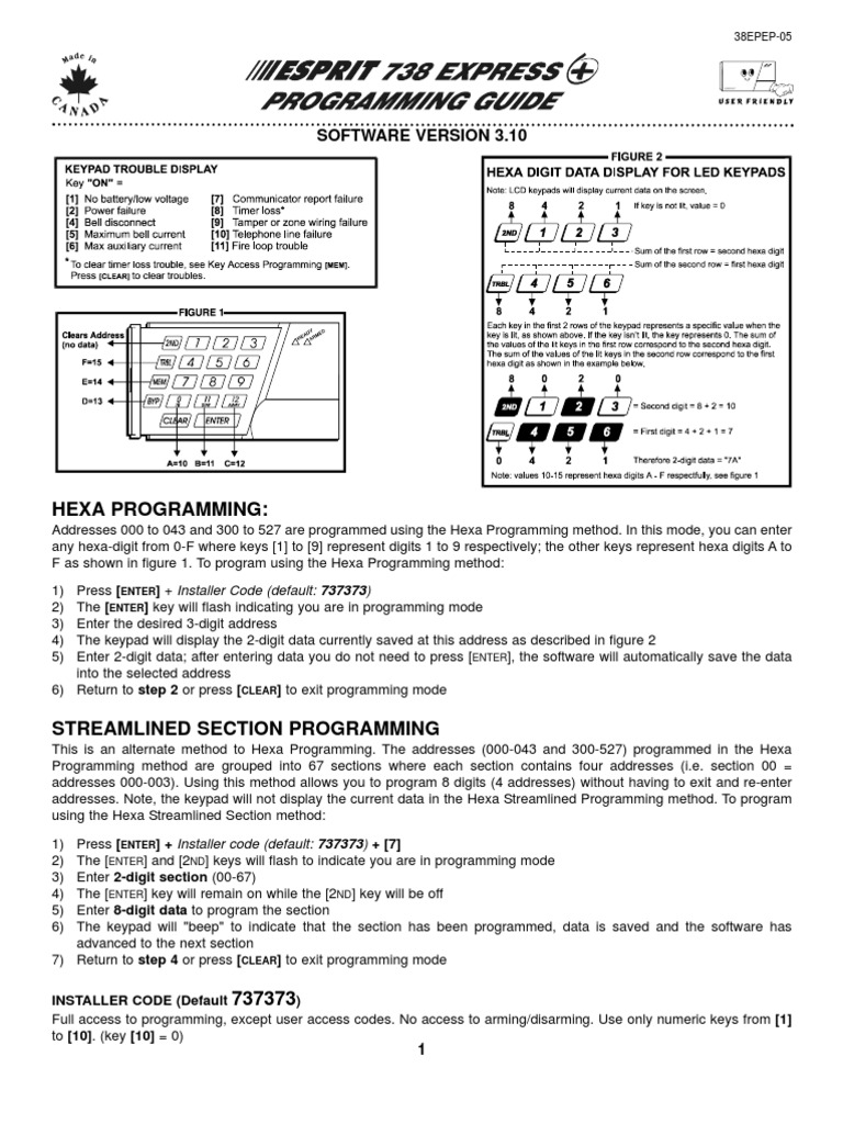 Hexa Programming Guide for Software 3.10 | PDF | Telephone Number ...