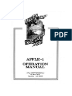 24982 Apple I Operations Manual July 1976