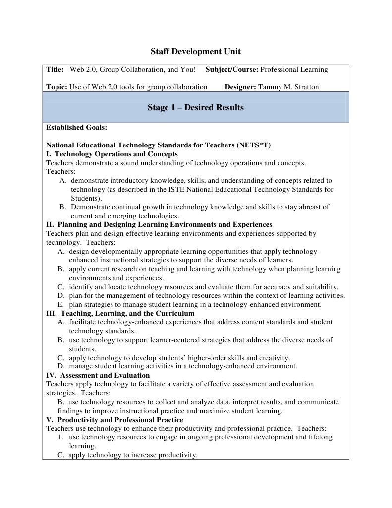 Professional Learning Web 2 0 | PDF | Collaboration | Educational ...
