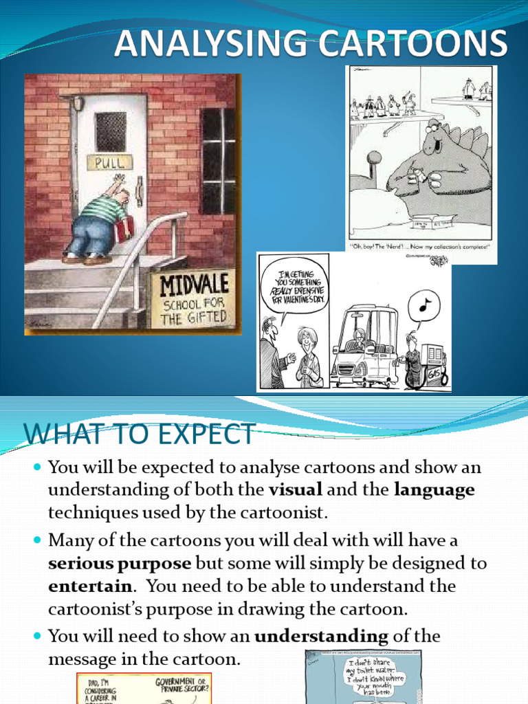 Analyzing Irony in Cartoons | PDF | Irony | Satire