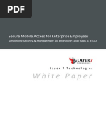 Secure Mobile Access for Enterprise Employees